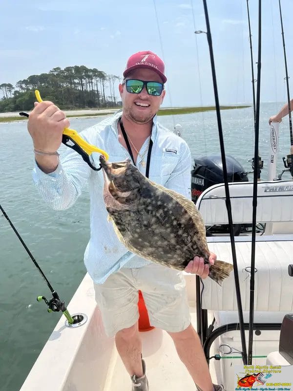 inshore fishing with Captain Cody Childers in North Myrtle Beach